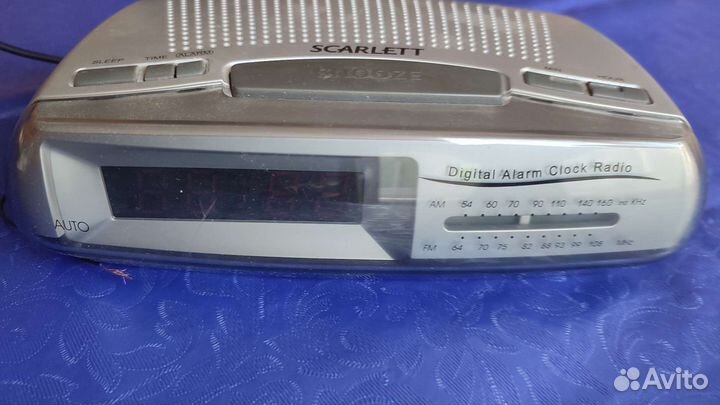 Радио часы Будильник