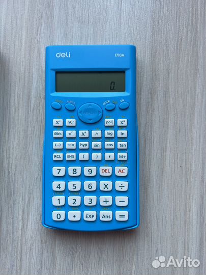 Калькулятор для ЕГЭ deli 1710А