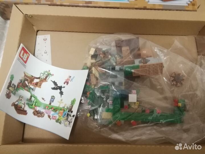 Конструктор lego майнкрафт 432детали