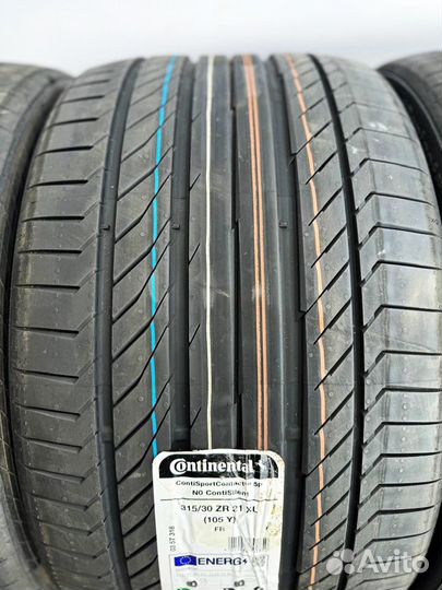 Continental ContiSportContact 5P 315/30 R21 и 275/35 R21 105Y