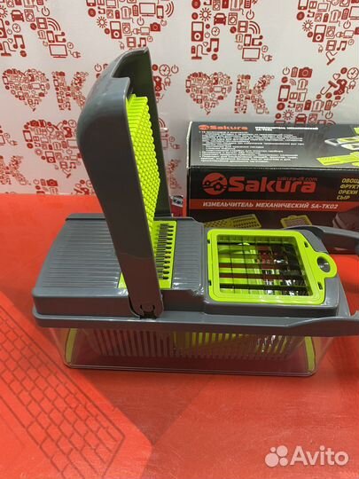 Овощерезка механическая 12 аксессуаров ом01