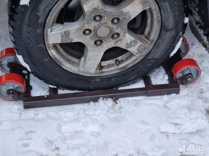 Тележка бездомкратная для эвакуатора, подкатная