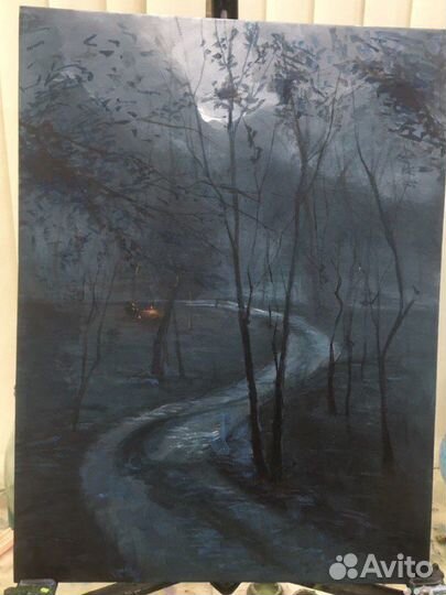 Картина «Одинокий путник»