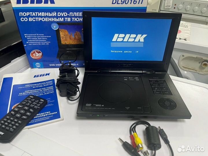 Портативный DVD-Плеер BBK DL9016TI