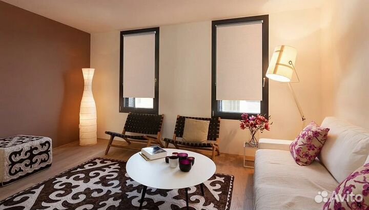 Рулонные шторы блэкаут на окно