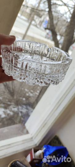 Пепельница хрустальная СССР