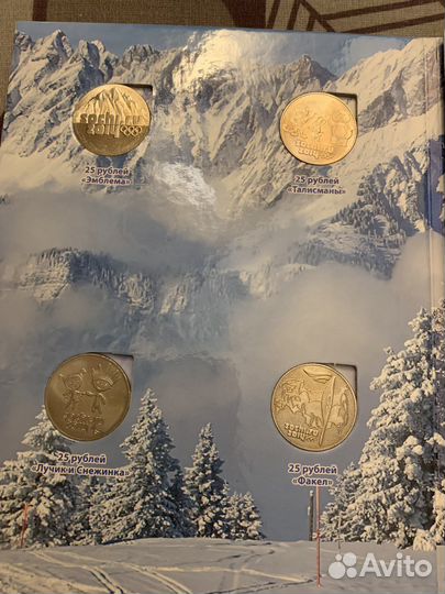 Памятные 25 рублевые монеты России