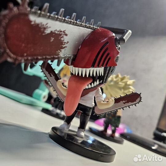 Манга человек бензопила +фигурки