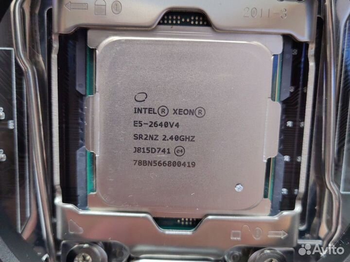 Новый комплект LGA2011: X99 + Xeon 2640v4 + 16GB