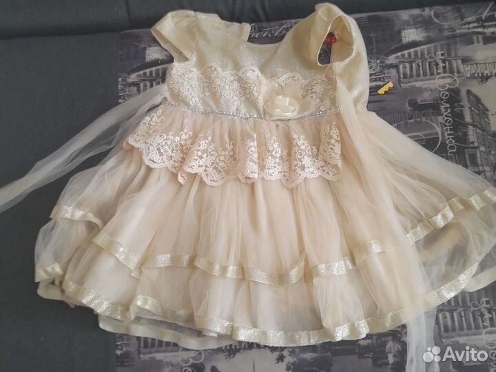 Детское нарядное платье