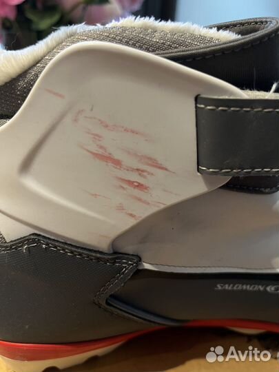 Лыжные ботинки salomon 40 размер