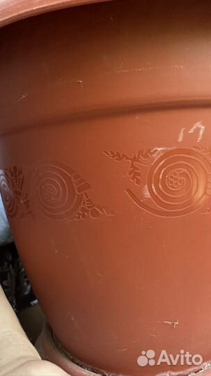 Горшки для цветов пластиковые