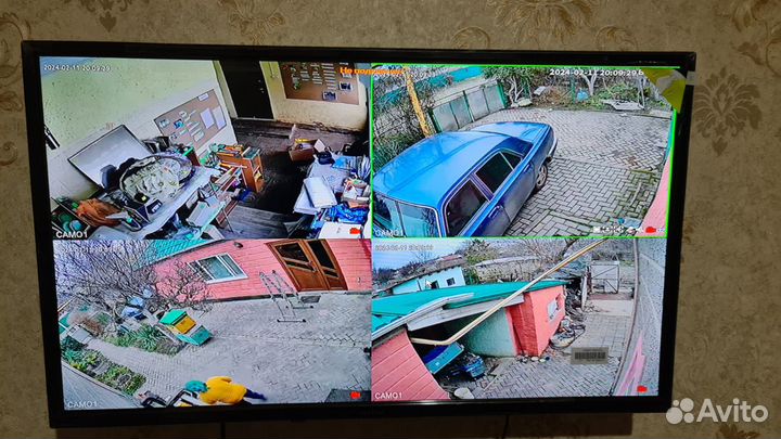 Установка камер видеонаблюдения Гарантия от произв