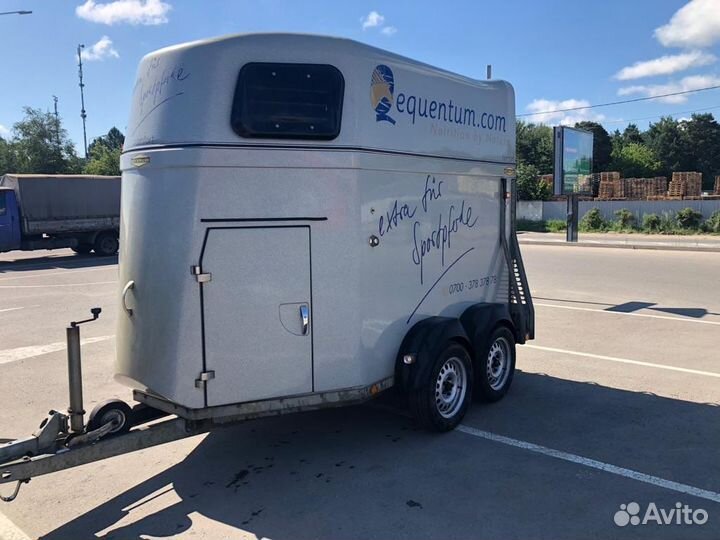 Прицеп boeckmann для 2х лошадей