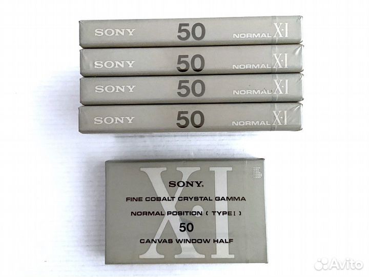 Аудиокассета кассета Sony X I 50 - 1991 г