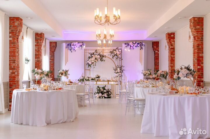 Свадьба за городом. Выездная регистрация. Банкет