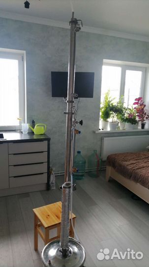 Дистиллятор самогонный аппарат на 30л, колонна 1.5