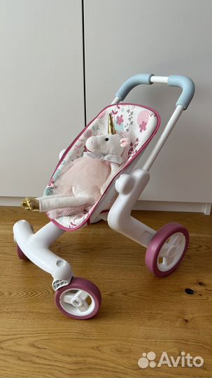 Детская игрушечная коляска Smoby, сидячая