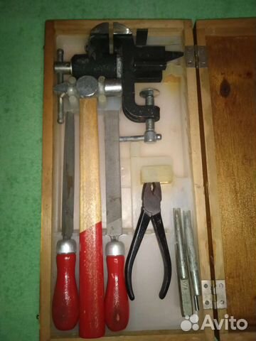 Детский набор слесарного инструмента СССР
