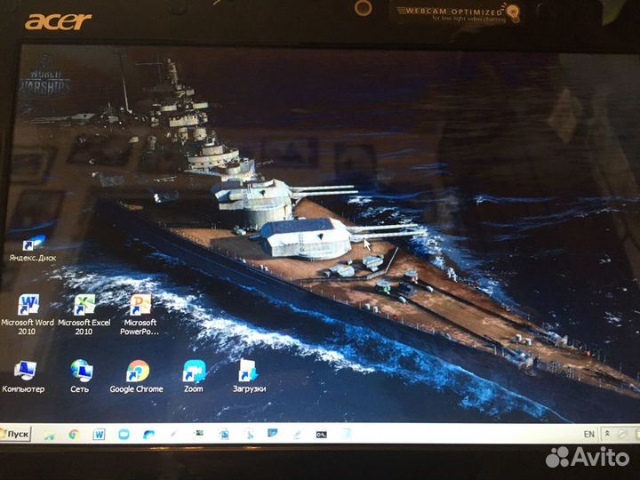 Ноутбук Acer Aspire One D250 с увеличенной батарее