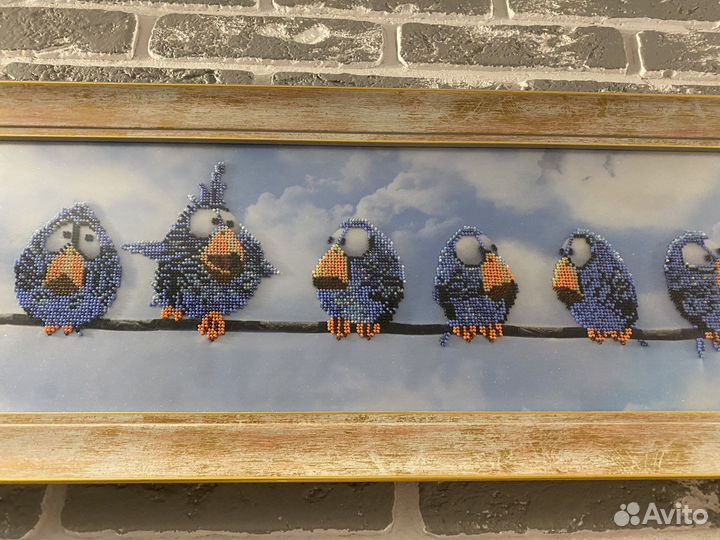 Картина в багете для детской