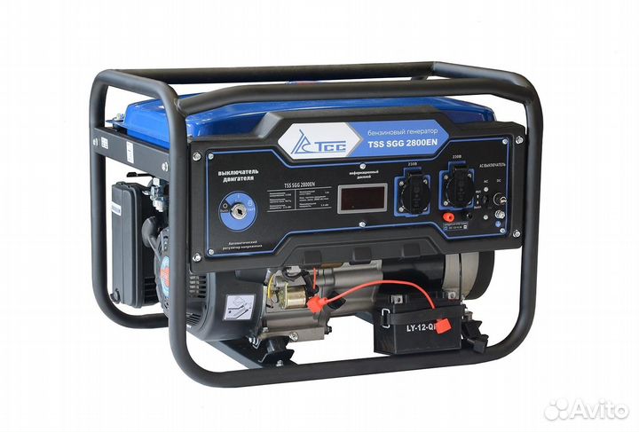 Бензогенератор 2800EN генератор 2,8кВт с электропу