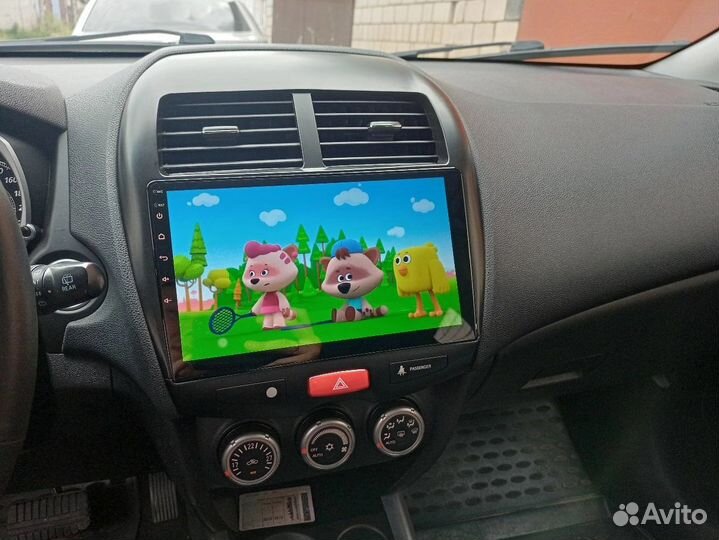 Магнитола Mitsubishi ASX андроид, есть teyes