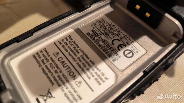 Радиостанция Vertex VX-231 аккумуляторы FNB-V106