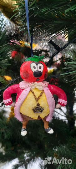 Елочные ватные игрушки по мультикам СССР