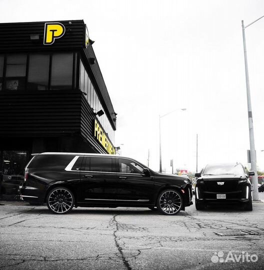 Кованые диски GT Forged на Cadillac Escalade R24