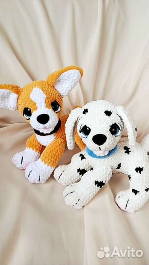 Плюшевый щенок далматин