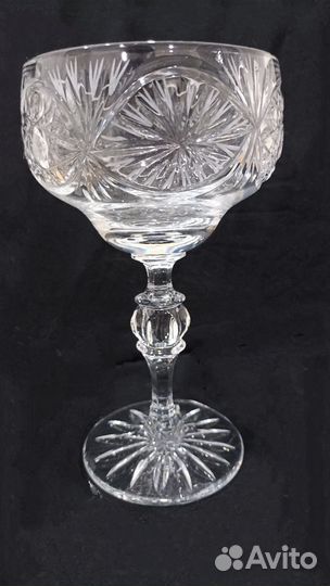 Конфетница ваза хрусталь СССР