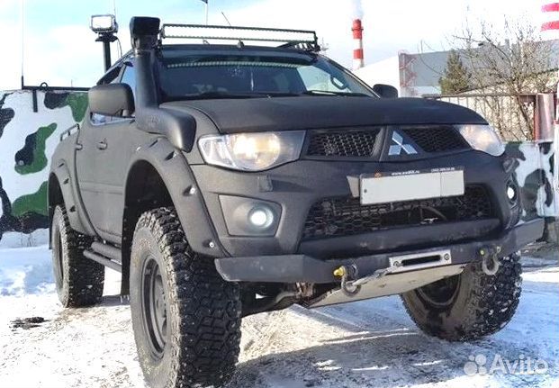 Лаптеры - Расширители арок на Mitsubishi L200