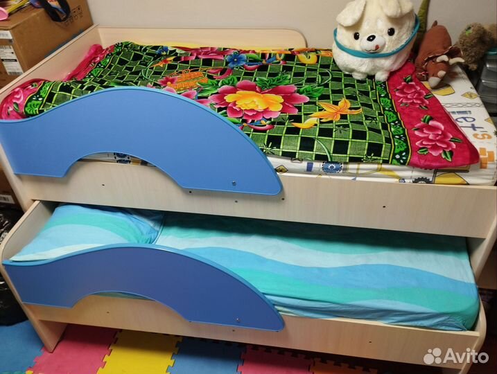 Кровать выкатная Радуга