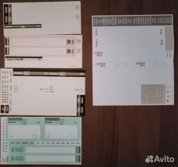 Наклейки для аудио и видеокассет