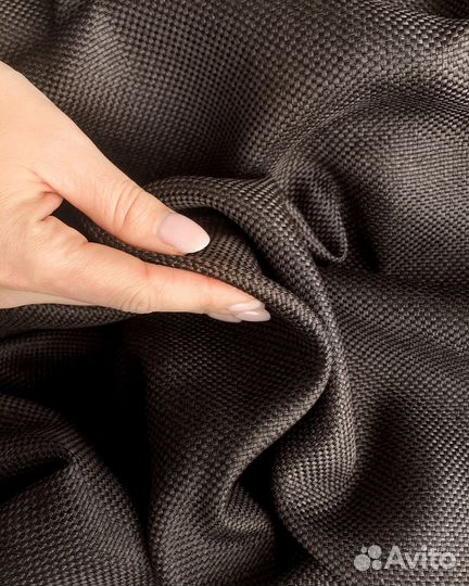 Шторы рогожка Орфей Шоколад