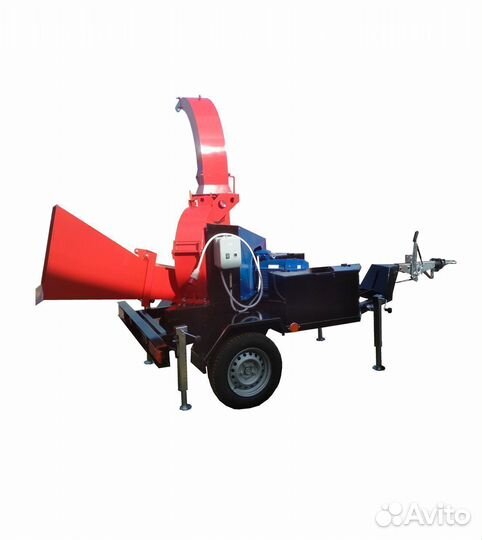 Измельчитель веток до 200мм прицепной, Эл.привод