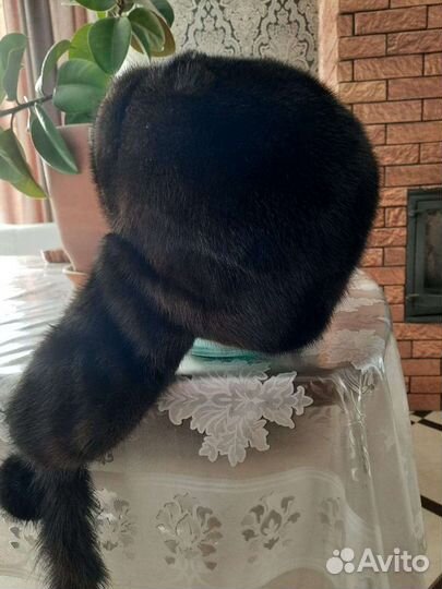 Шапка норковая женская