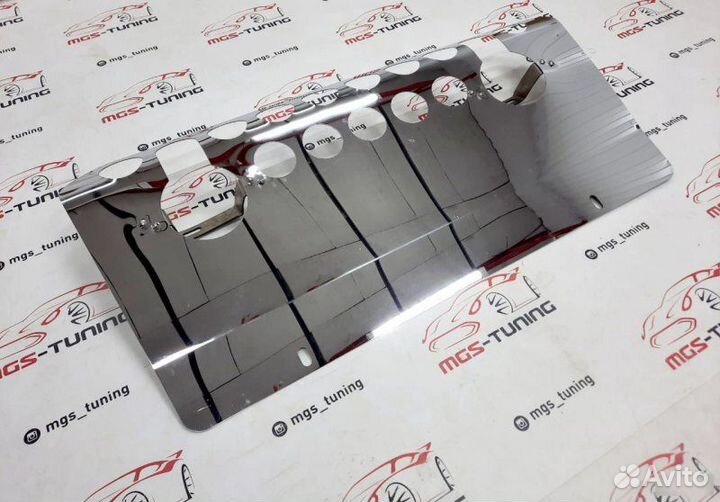 Защита картера 2 мм. Хром Mercedes G-Class W463