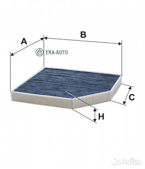 Filtron K1278A Фильтр салона audi A4,A5 2007 с актив.углем