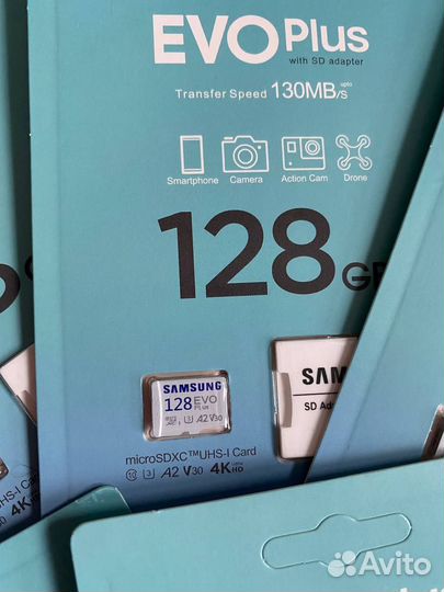 Карта памяти 128Gb Micro SD Samsung с доставкой