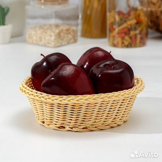 Корзинка для фруктов и хлеба Доляна «Ваниль», 2121