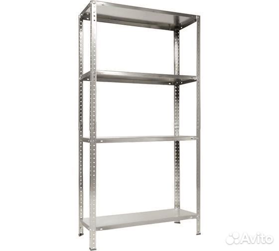 Стелаж разборный металлический 75*30 4 полки