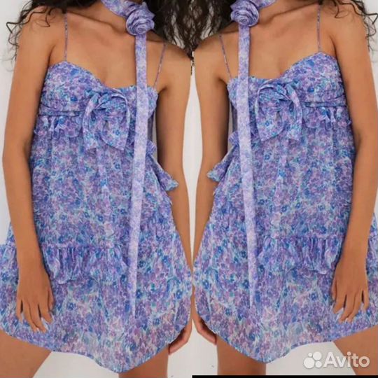 Платье летнее пляжное