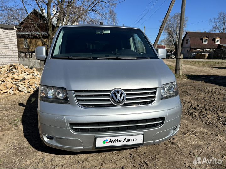 Volkswagen Multivan 2.5 AT, 2004, 482 000 км