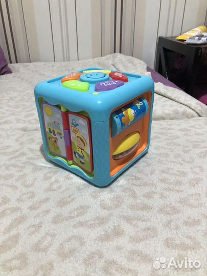Кубик музыкальный развивающий моторику