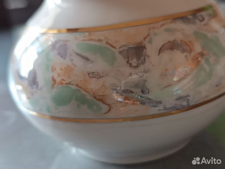 Сахарница фарфор СССР