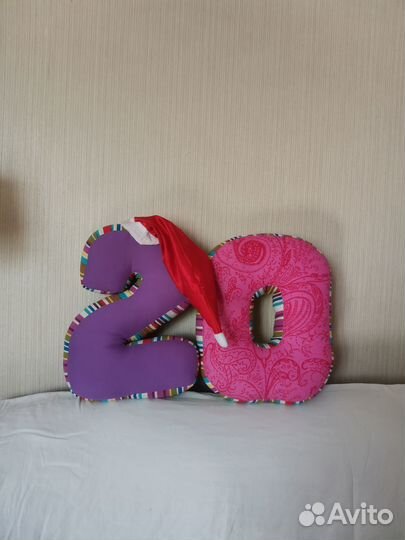 Реквизит для фото цифры текстильные