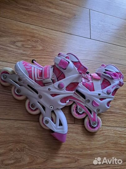 Роликовые коньки детские раздвижные
