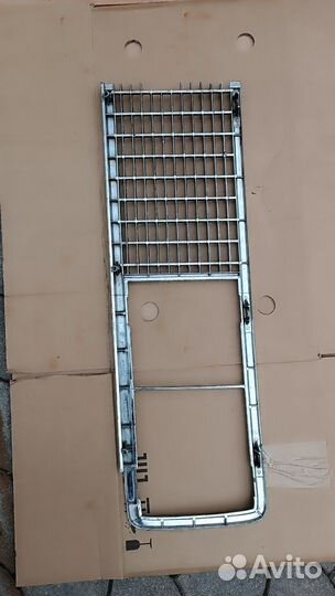 Хромированная решетка на ваз 2106(металлическая)